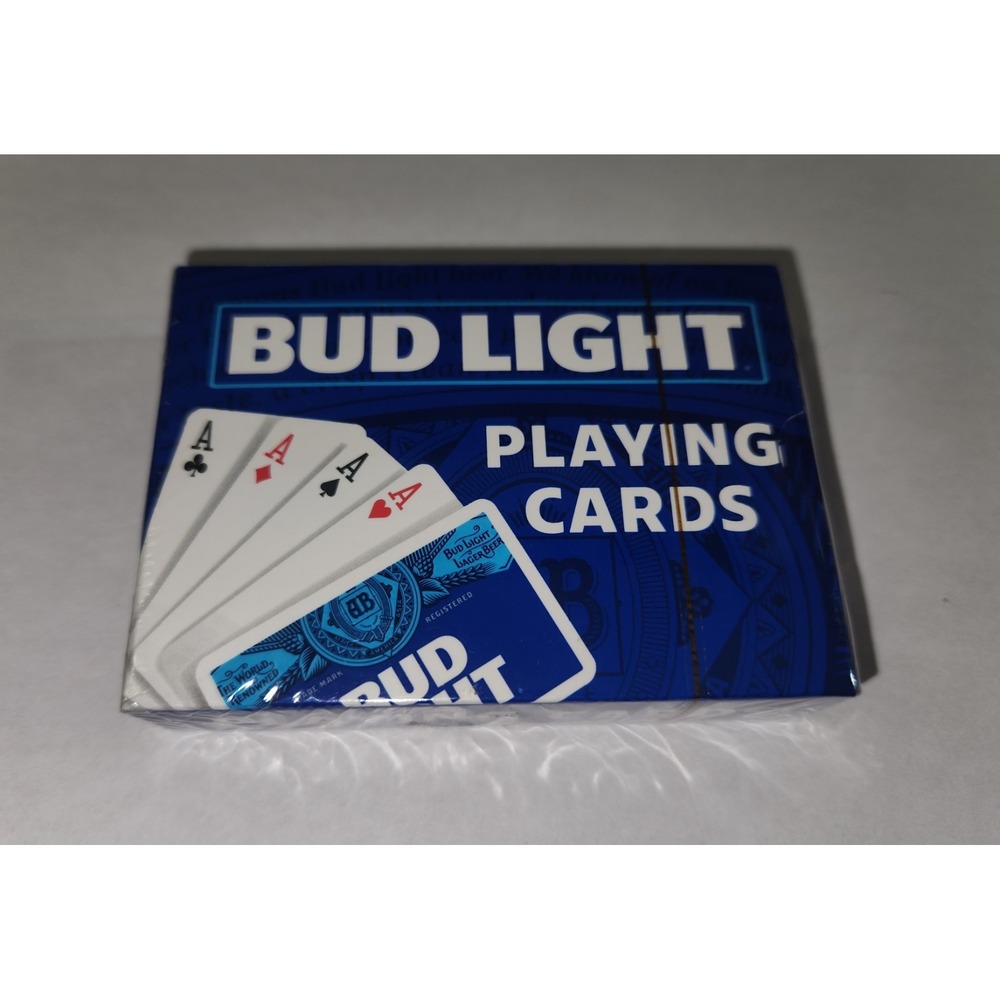 Bud Light Playing Cards Standard Deck New in the‎ Package